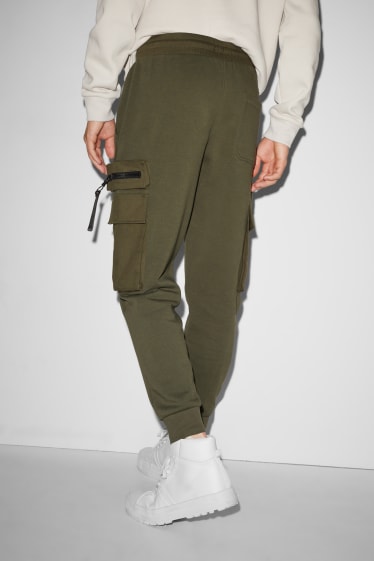 Men - CLOCKHOUSE - cargo joggers - dark green