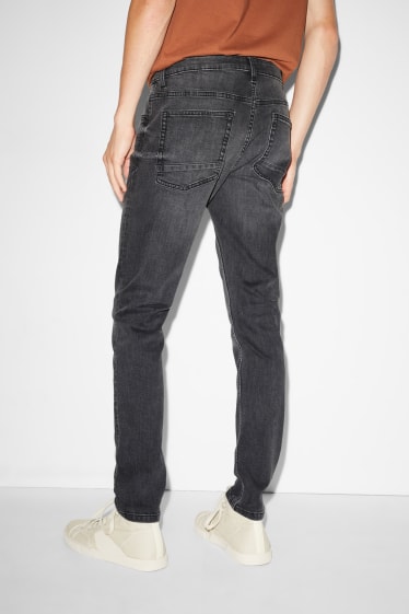 Hombre - CLOCKHOUSE - skinny jeans - vaqueros - gris