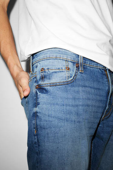 Uomo - CLOCKHOUSE - slim jeans - LYCRA® - jeans azzurro