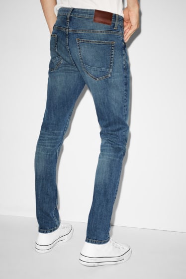 Uomo - CLOCKHOUSE - slim jeans - LYCRA® - jeans grigio-blu