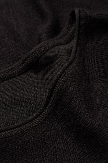 Damen - Pullover - schwarz