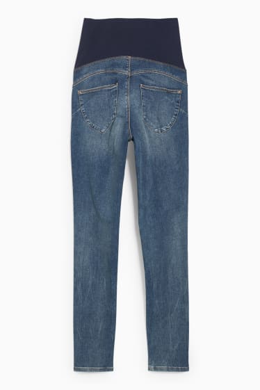 Damen - Umstands-Jeggings - LYCRA® - jeansblau
