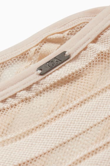 Dona - Calces hipster - LYCRA® - beix