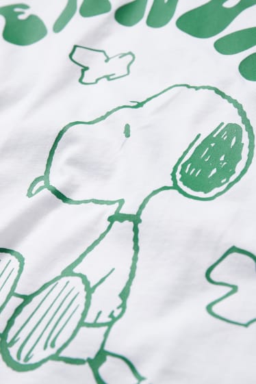 Ados & jeunes adultes - CLOCKHOUSE - T-shirt - Peanuts - blanc