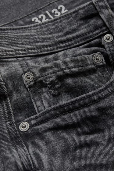 Hommes - CLOCKHOUSE - carrot jean - LYCRA® - jean gris foncé