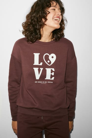 Ados & jeunes adultes - CLOCKHOUSE - sweat-shirt - marron