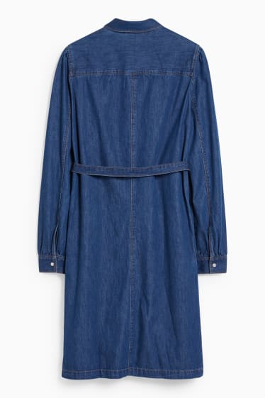 Femmes - Robe en jean d'allaitement - jean bleu foncé