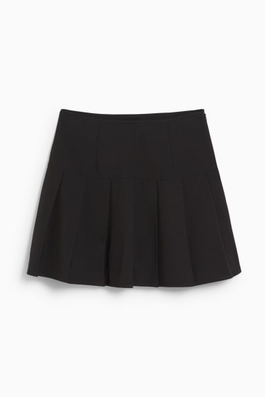 Kobiety - CLOCKHOUSE - spódnica mini - czarny