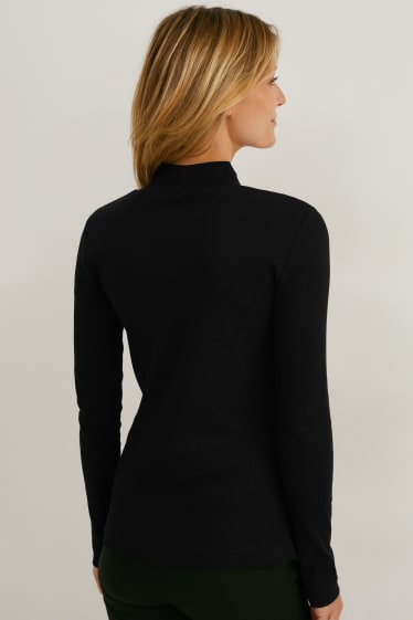Women - Long sleeve top - black