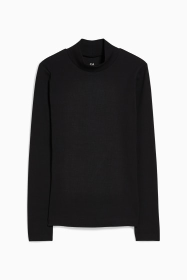 Women - Long sleeve top - black