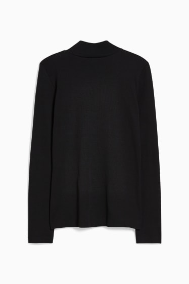 Women - Long sleeve top - black