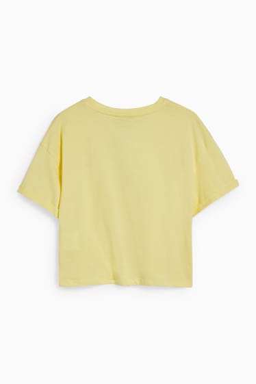 Dámské - CLOCKHOUSE - krátké tričko - žlutá