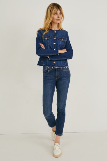 Damen - Jeansjacke - LYCRA® - jeansblau