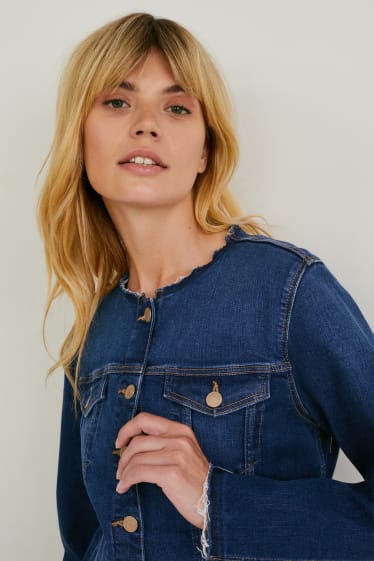 Femmes - Veste en jean - LYCRA® - jean bleu