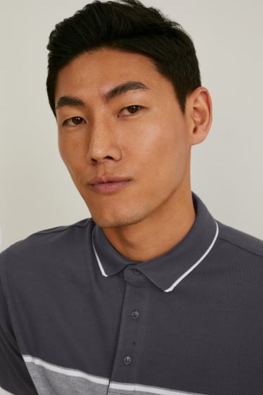 Men - Polo shirt - black