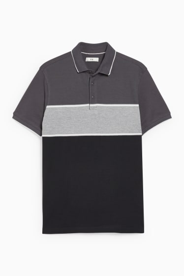 Men - Polo shirt - black