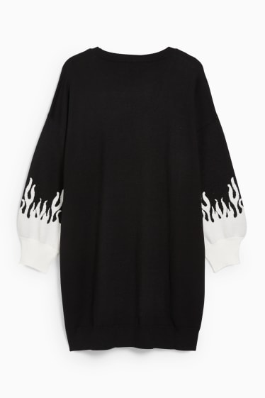 Women - CLOCKHOUSE - knitted dress - black