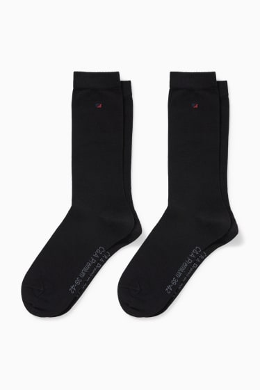 Damen - Multipack 2er - Socken - LYCRA® - schwarz