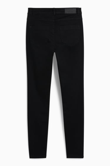 Donna - Skinny jeans - vita alta - nero