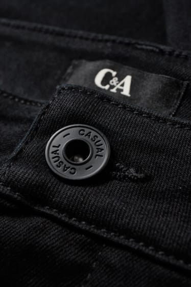 Donna - Skinny jeans - vita alta - nero