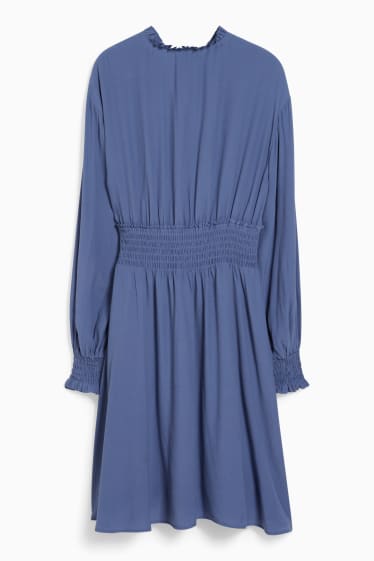 Damen - Kleid - blau