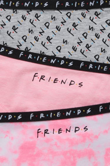 Enfants filles - Lot de 3 - Friends - shortys - rose