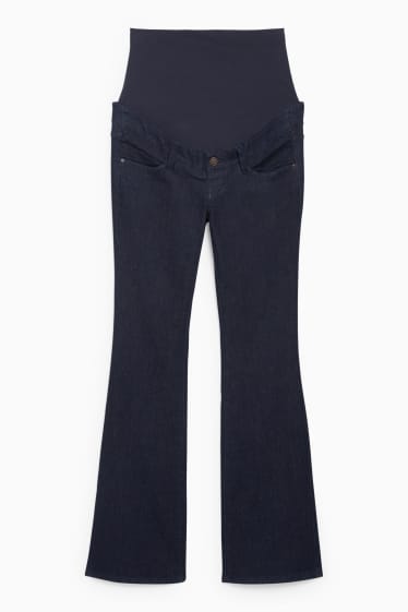 Femmes - Jean de grossesse - bootcut jean - LYCRA® - jean bleu foncé