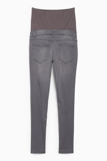Damen - Umstandsjeans - Skinny Jeans - LYCRA® - jeansgrau