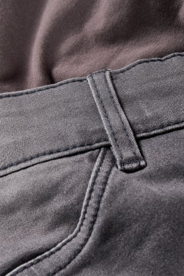 Femei - Jeans gravide - skinny jeans - LYCRA® - denim-gri