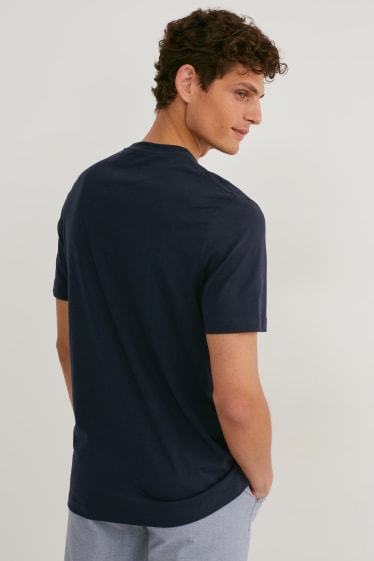 Hommes - T-shirt - bleu foncé