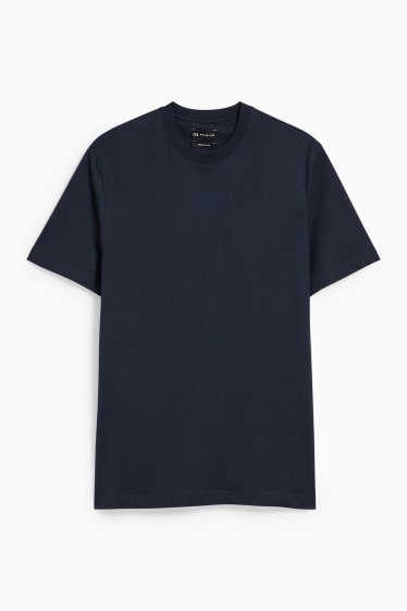 Uomo - T-shirt - blu scuro