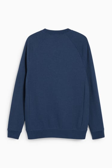 Uomo - Felpa - blu scuro