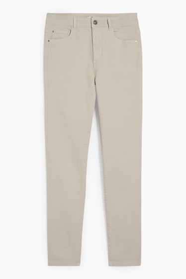 Femmes - Skinny jean - high waist - blanc crème