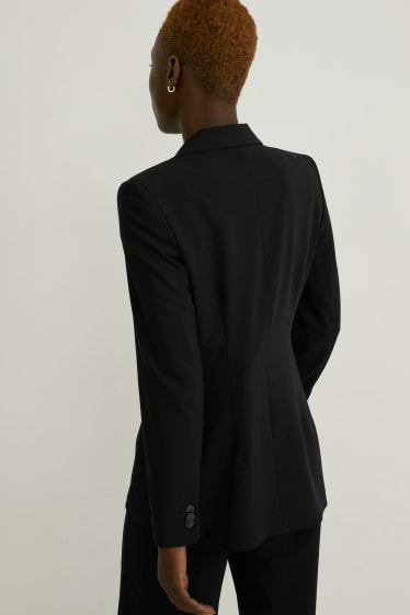 Donna - Blazer - regular fit - nero