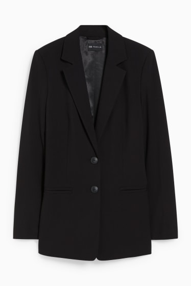 Women - Blazer - regular fit - black