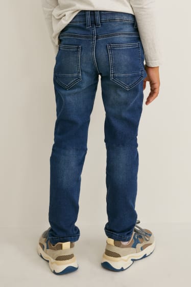 Niños - Slim jeans - vaqueros térmicos - jog denim - vaqueros - azul