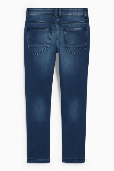 Copii - Slim jeans - jeans termoizolanți - jog denim - denim-albastru