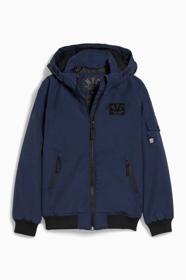 Children - Jacket with hood - dark blue