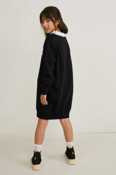 Children - Sweatshirt dress - black