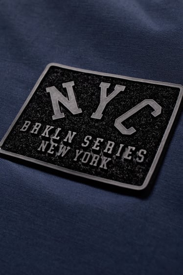 Niños: niños - Chaqueta con capucha - azul oscuro
