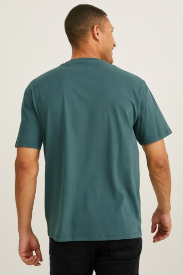 Hommes - T-shirt - vert foncé