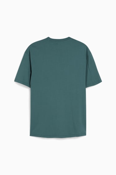 Uomo - T-shirt - verde scuro