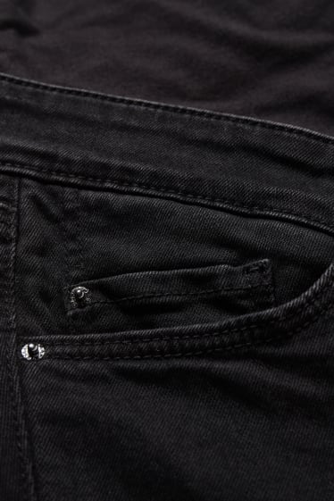 Femei - Jeans gravide - slim jeans - LYCRA® - denim-gri închis