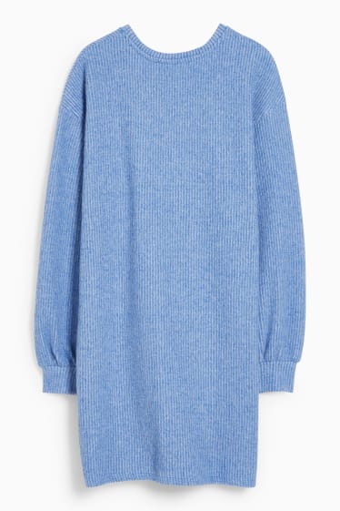 Teens & young adults - CLOCKHOUSE - knitted dress - light blue