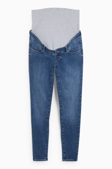 Dames - Zwangerschapsjeans - skinny jeans - LYCRA® - jeansblauw