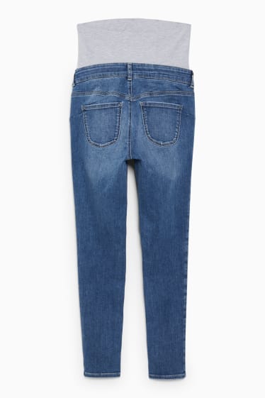 Kobiety - Dżinsy ciążowe - skinny jeans - LYCRA® - dżins-niebieski