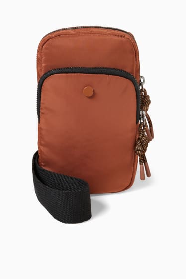 Women - Phone bag - brown