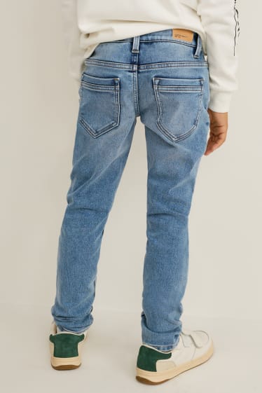 Kinder - Skinny Jeans - Jog Denim - jeansblau