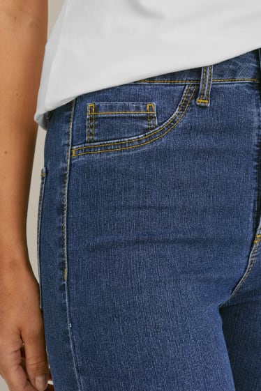 Kobiety - Wielopak, 2 pary - jegging jeans - wysoki stan - LYCRA® - dżins-niebieski