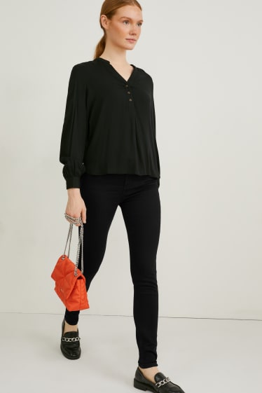 Dámské - Multipack 2 ks - jegging jeans - high waist - černá